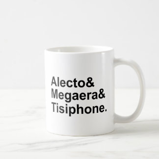 Mug Fureurs de Grec d'Alecto Megaera Tisiphone | de
