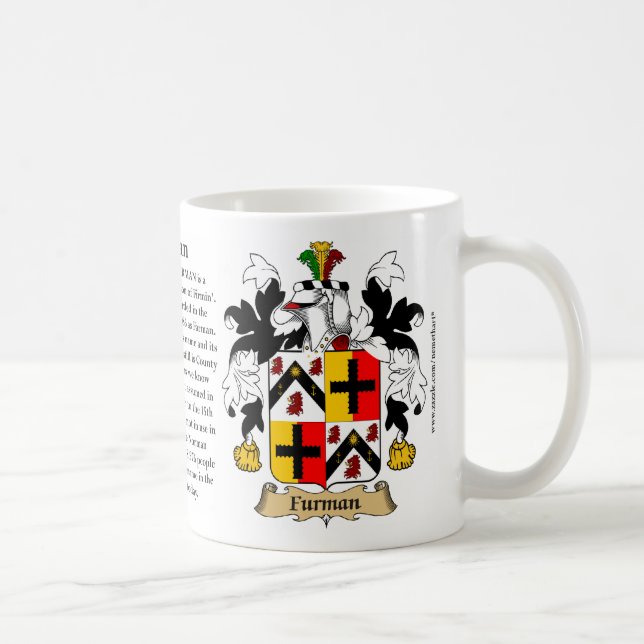 Mug Furman, l'origine, la signification et la crête (Droite)