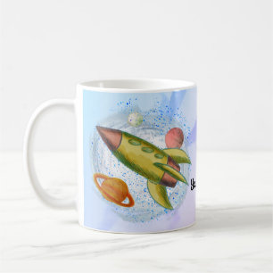 Mug Fusée Lunaire