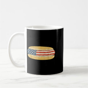 Mug Fusées Porcines Et Dom 4 Juillet Hotdog Patriotiqu