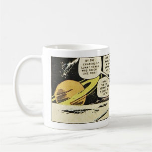 Mug Fusées Vintages Sci-Fi Space Adventure Comics Pan