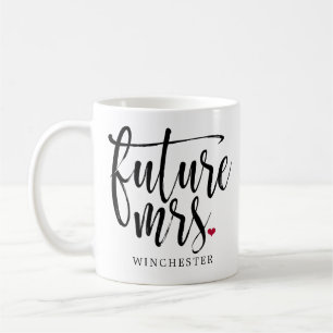 Mug Futur Black Script de Mme Modern Brushed