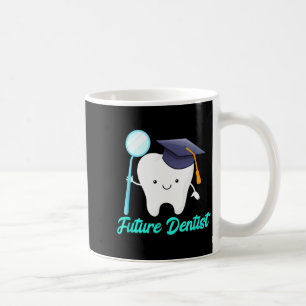 Mug Futur dentiste diplômé de l'école d'hygiène dentai