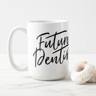 Mug Futur dentiste manuscrit