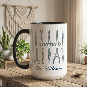 Mug Futur docteur personnalisé Diplômé étudiant en méd