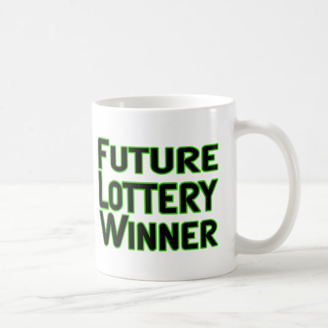 Mug Futur gagnant de loterie (Droite)