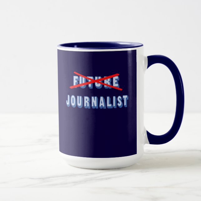 Mug Futur journaliste pas plus (Droite)