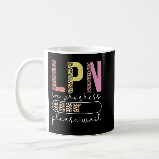 Mug Futur LPN Boho Infirmière pratique autorisée LPN I (Gauche)