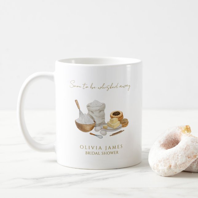 Mug Futur mariage en vue shower de mariage (Avec donut)