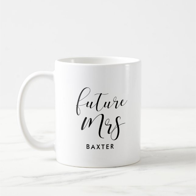 Mug Futur Mme future mariée (Gauche)