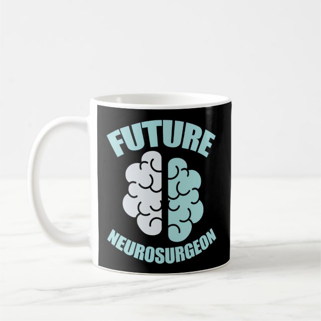 Mug Futur neurochirurgien Chirurgien Cerveau Chirurgie (Gauche)