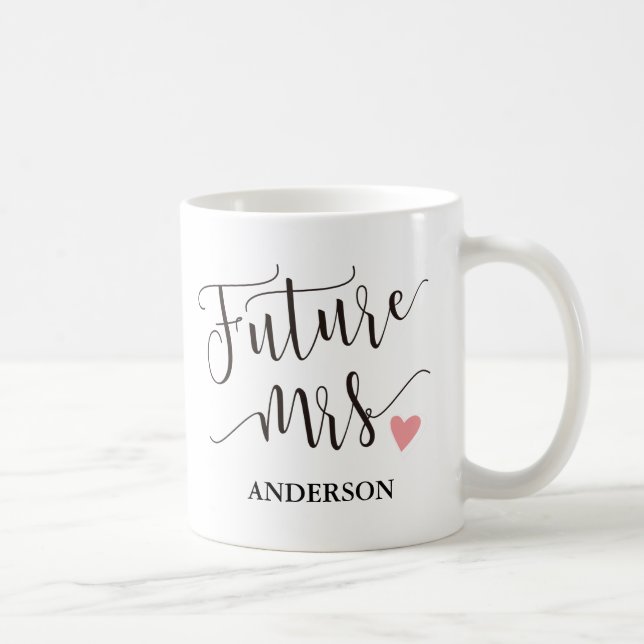 Mug Futur personnalisé Mme 3 (Droite)