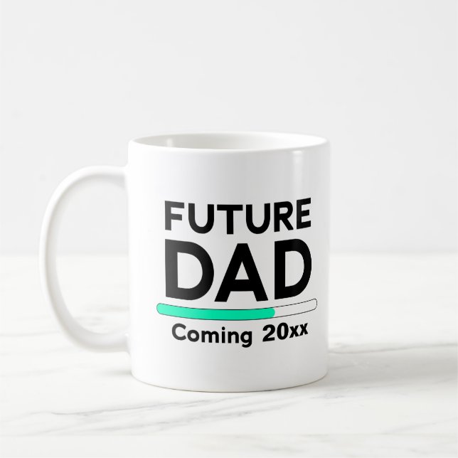 Mug Futur personnalisé Papa 2023 (Gauche)