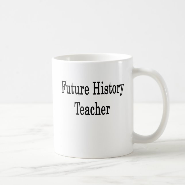 Mug Futur professeur d'histoire (Droite)