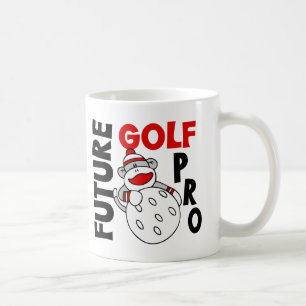 Mug Futur singe de chaussette de professionnel de golf