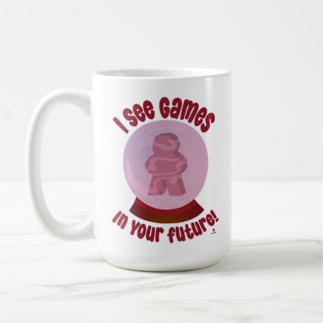 Mug Future Games Crystal Ball Hobby Predict This (Gauche)