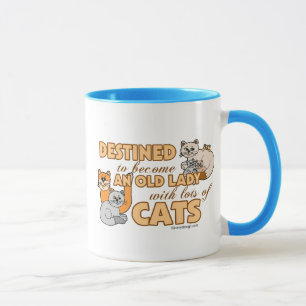 Mug Future Madame folle Funny Saying Design de chat