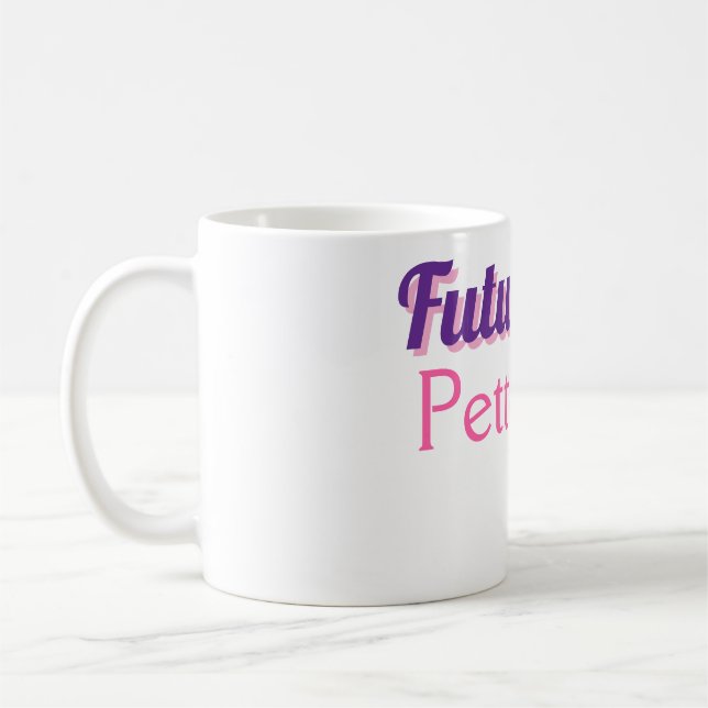 Mug Future Mme ajouter nommariée mariage enterrement d (Gauche)