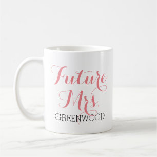 Mug Future Mme Pink Script