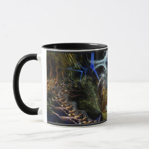 Mug "futuriste" de l'art fractal