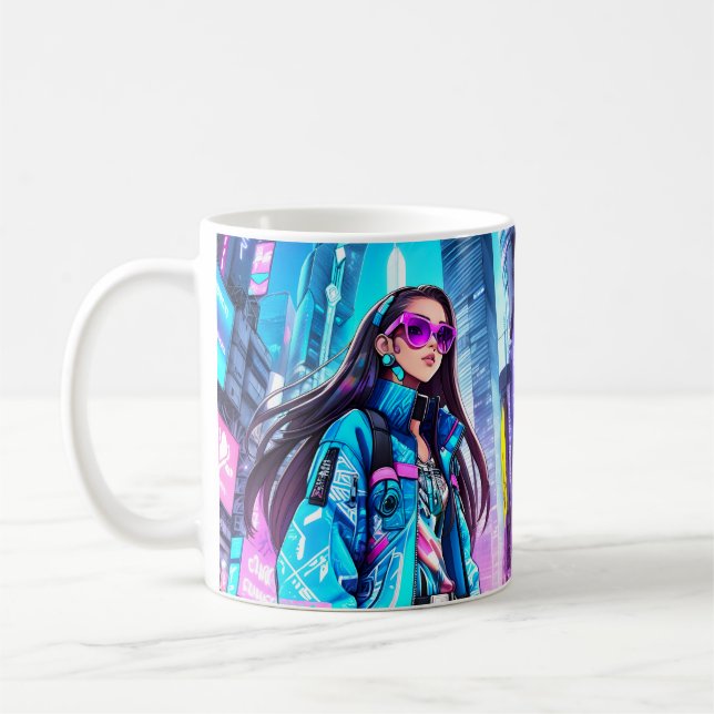 Mug Futuriste Pop Star 0002 (Gauche)