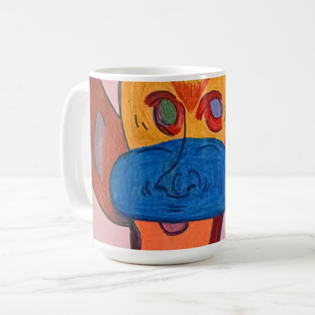 Mug Futuristic Animal Art  (Devant gauche)
