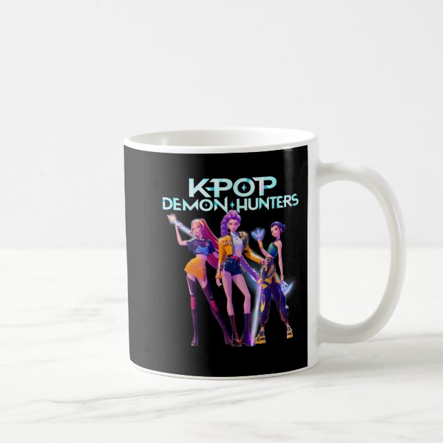 Mug Futuristic K-Pop Style Cyberpunk Girl Group    (Droite)
