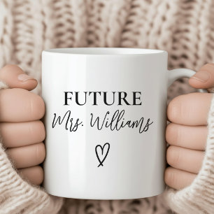 Mug Futurs M. et Mme Mug, Cadeau de fiançailles person
