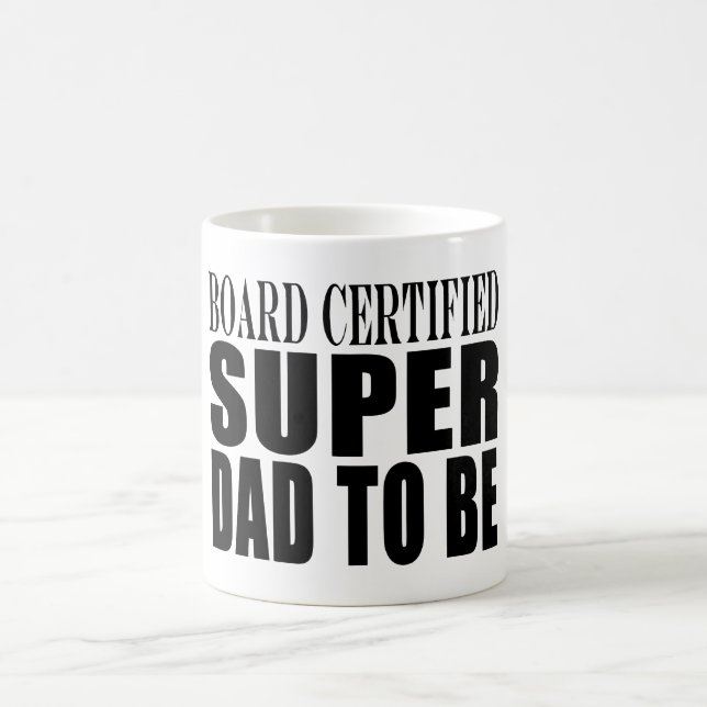 Mug Futurs pères : Papa superbe certifié par conseil à (Centre)