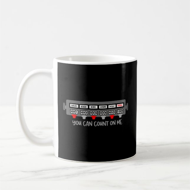 Mug Fuuny Scientifique Lab Tech Compter Sur Moi Hémato (Gauche)