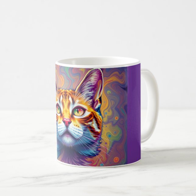 Mug Fuzzy Cat Classique (Devant droit)