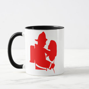 Mug FW13   Couple pompier