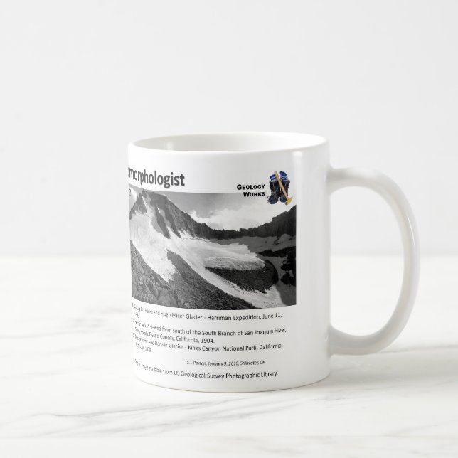Mug G K Gilbert I - lancement du Geomorphologist (Droite)