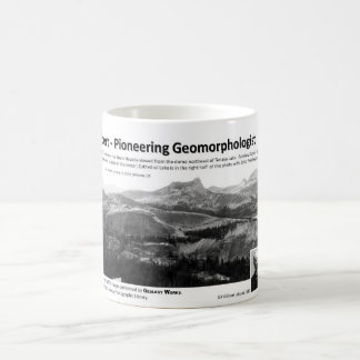 Mug G K Gilbert III - lancement du Geomorphologist