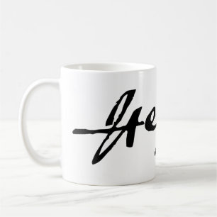 Mug G. W. F. Signature de l'aile