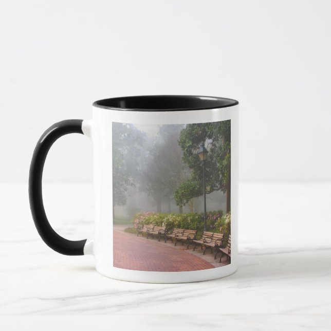 Mug GA Savannah, Azalées le long d'un trottoir en briq (Gauche)