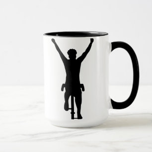 Mug Gagnant de cycliste