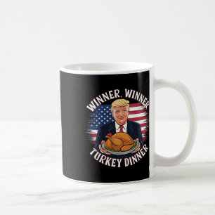 Mug Gagnant Dîner Turquie Dîner Drôle Trump Thanksgivi