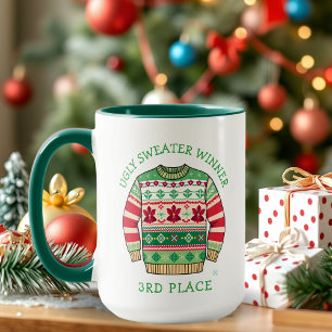 Mug Gagnant du T-shirt Moche de la Troisième Place Noë