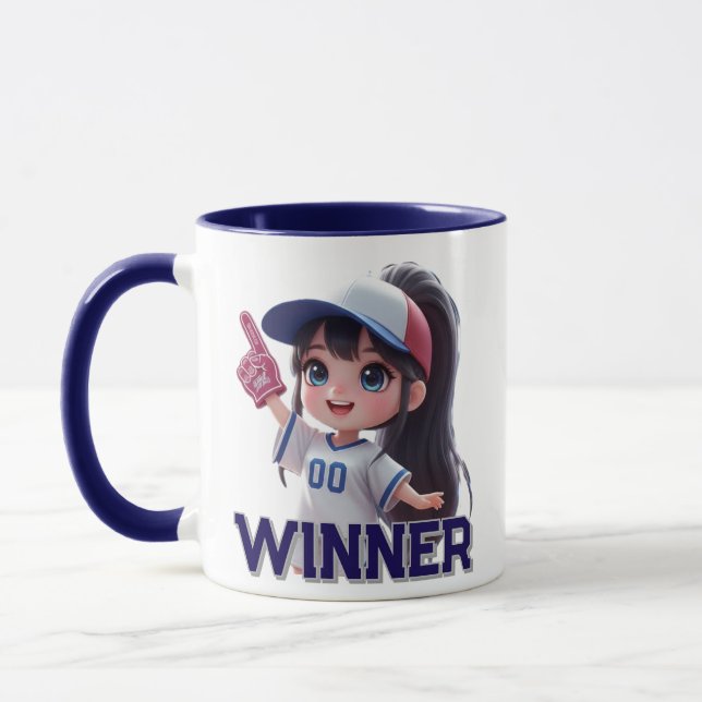 Mug gagnant fan sports dall (Gauche)