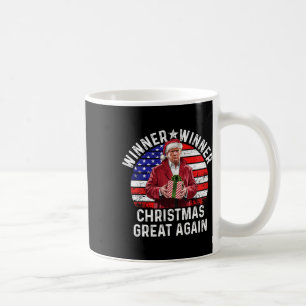 Mug Gagnant Gagnant Noël Super Encore Trump Drôle Hu