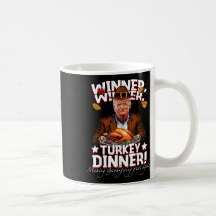 Mug Gagnante humoristique de Trump Dîner turc Thanksg