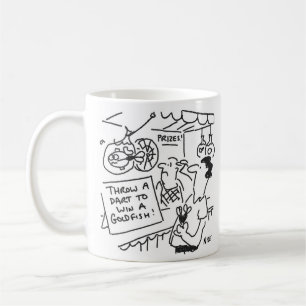 Mug Gagnez un poisson rouge à la Foire - Funny Darts T