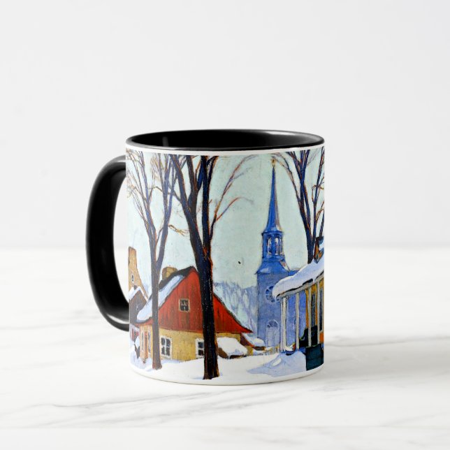 Mug Gagnon - Matin d'hiver, Baie-Saint Paul (Devant gauche)