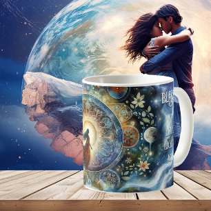 Mug Gaia spirituelle Nouvel Âge Art de la Terre