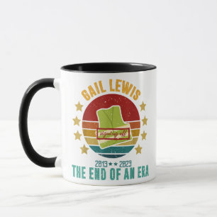 Mug Gail Lewis, Nous Vous Saluons, Fin D'Une Époque Si