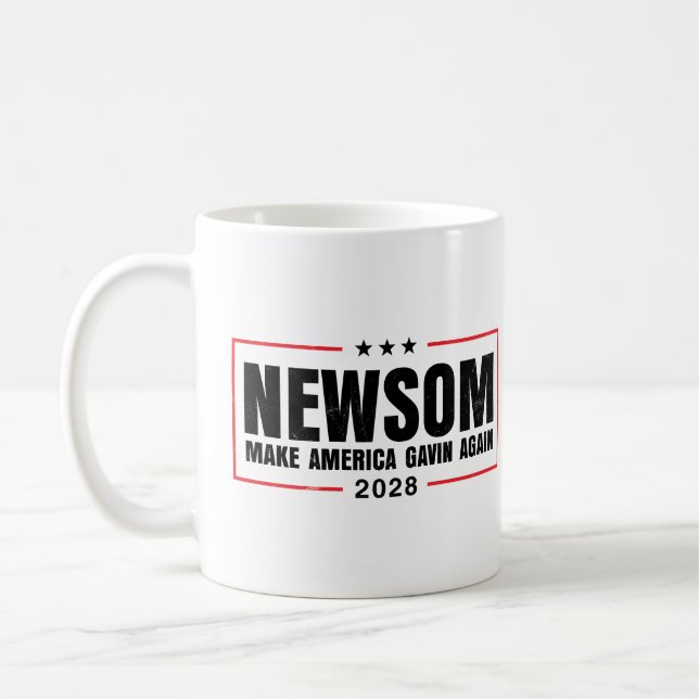 Mug Gain Newsom, Rendre l'Amérique à la présidence (Gauche)