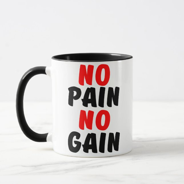 MUG GAIN NO PAIN (Gauche)