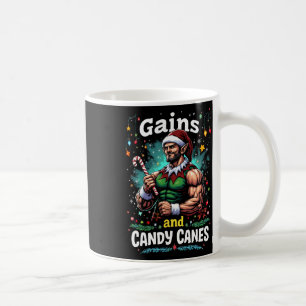 Mug Gains Et Sucres de canne Entraînement De Gym Pour