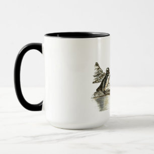 Mug Galapagos en voie de disparition Pingouins Couleur